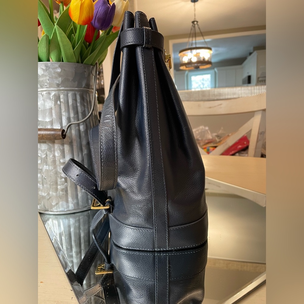 Etro Navy Backpack with Structured Design - Picture 5 of 16